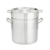 Browne Foodservice 5813208 Thermalloy Aluminum 8 Qt Double Boiler Set