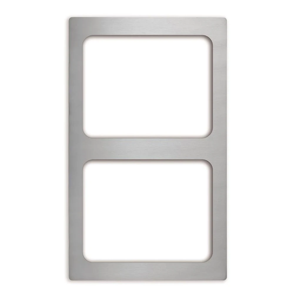 Vollrath 8244114 Miramar® S/S Two Cutout Pan Adapter Plate 1 Vollrath 8244114 Miramar® S/S Two Cutout Pan Adapter Plate