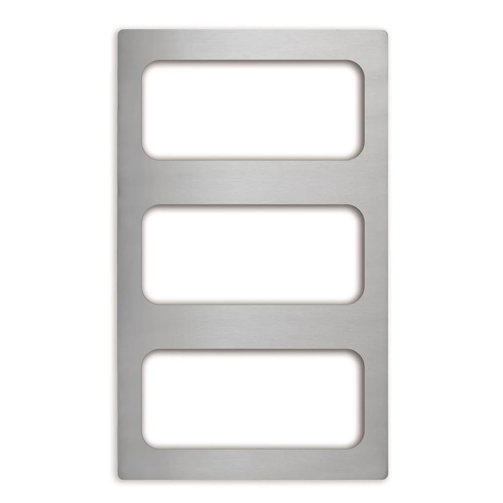 Vollrath 8244214 Miramar® S/S Three Cutout Pan Adapter Plate 1 Vollrath 8244214 Miramar® S/S Three Cutout Pan Adapter Plate