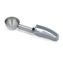 Vollrath 47371 S/S 3.7 Oz / #8 Squeeze Disher W/ Grey Extended Handle