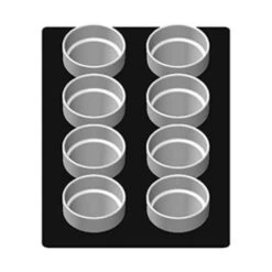 Professional Bakeware CW5068W 12.875 X 21.25 In. Single Well Template