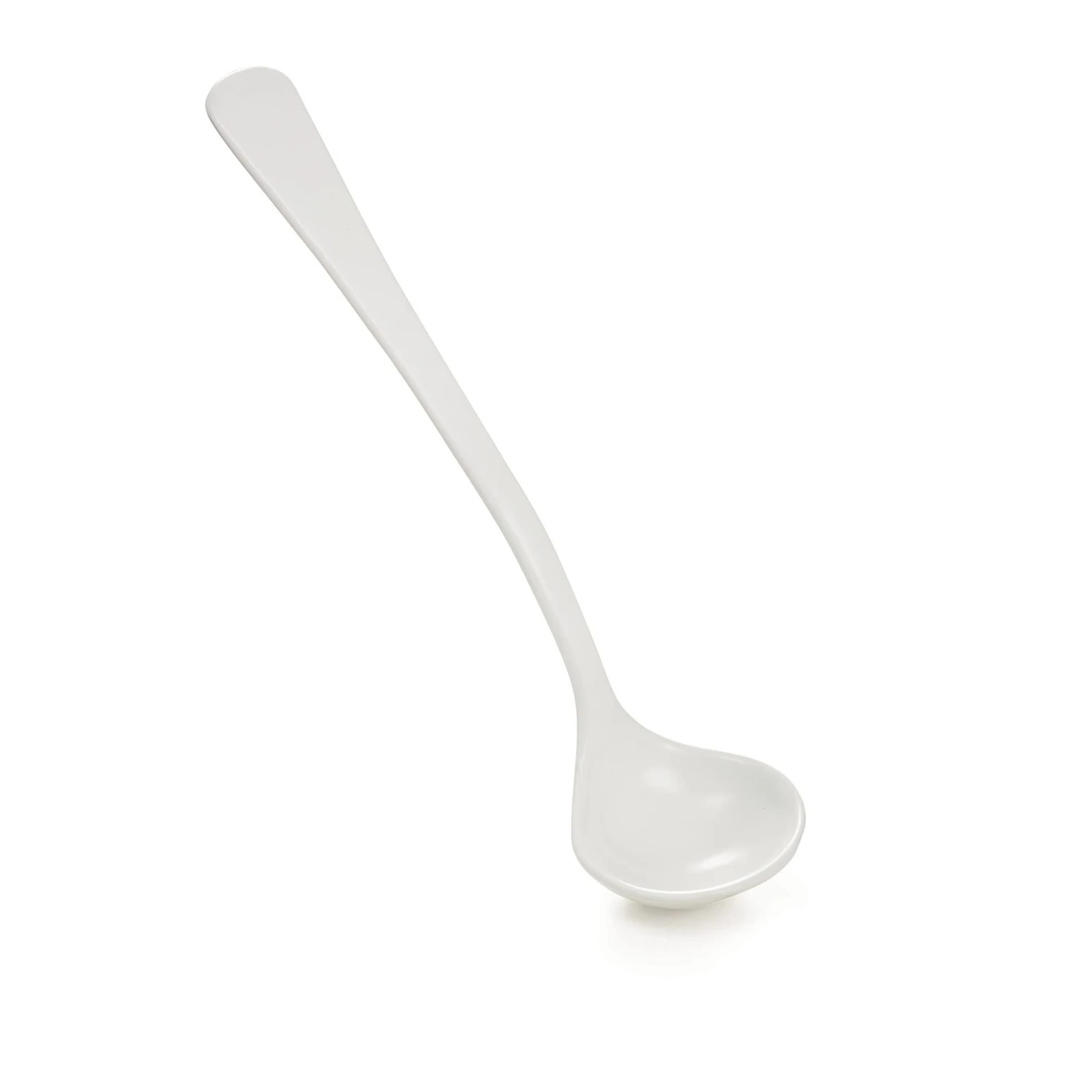 Professional Bakeware CW9000W White 9.375" 1 Ounce Ladle 1 Professional Bakeware CW9000W White 9.375" 1 Ounce Ladle
