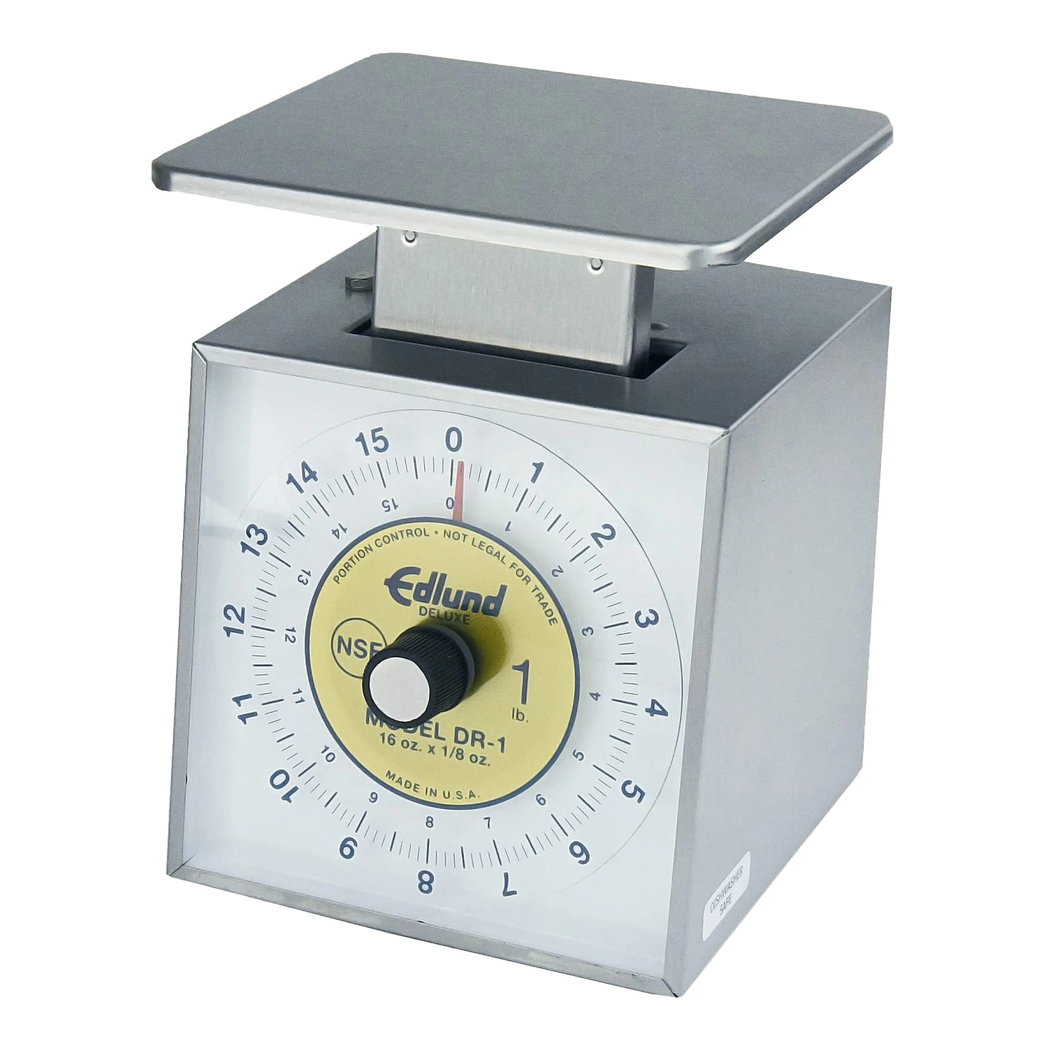 Edlund DR-1 16 Ounce Portion Scale With Rotating Dial 1 Edlund DR-1 16 Ounce Portion Scale With Rotating Dial