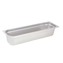 Winco SPJH-4HL S/S 4" Half Long Size Food Pan