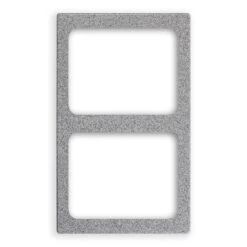 Vollrath 8244124 Miramar Gray Full Size Template For (2) 40005 Pans