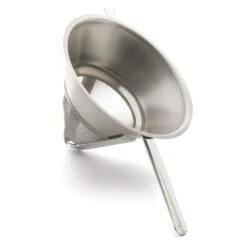 TableCraft 348 S/S 2 Quart Fine Mesh Bouillon / China Cap Strainer