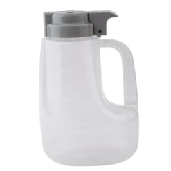 TableCraft PP48G Graduated 48 Ounce Dispenser With Gray Lid