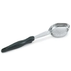 Vollrath 6422620 S/S 6 Oz. Perforated Oval Spoodle With Black Handle