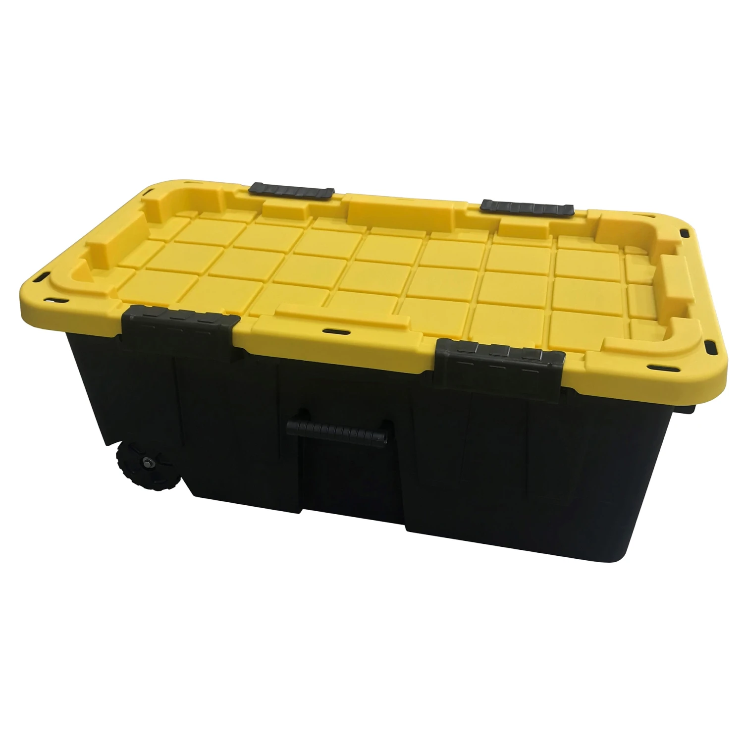 Centrex 20GTBXBLKYW Tough Box Black 20 Gal Tote / Wheels And Yellw Lid 1 Centrex 20GTBXBLKYW Tough Box Black 20 Gal Tote / Wheels And Yellw Lid