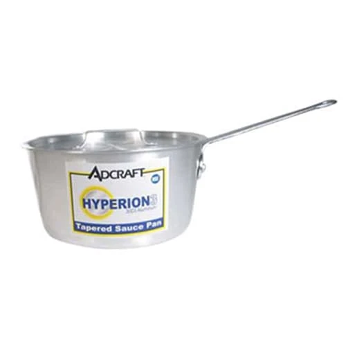 Adcraft H3-TSP4 Tapered Aluminum 4 Quart Sauce Pan 1 Adcraft H3-TSP4 Tapered Aluminum 4 Quart Sauce Pan