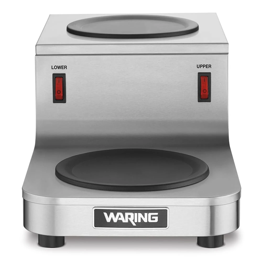 Waring Products WCW20R Step Up Double Coffee Warmer 1 Waring Products WCW20R Step Up Double Coffee Warmer