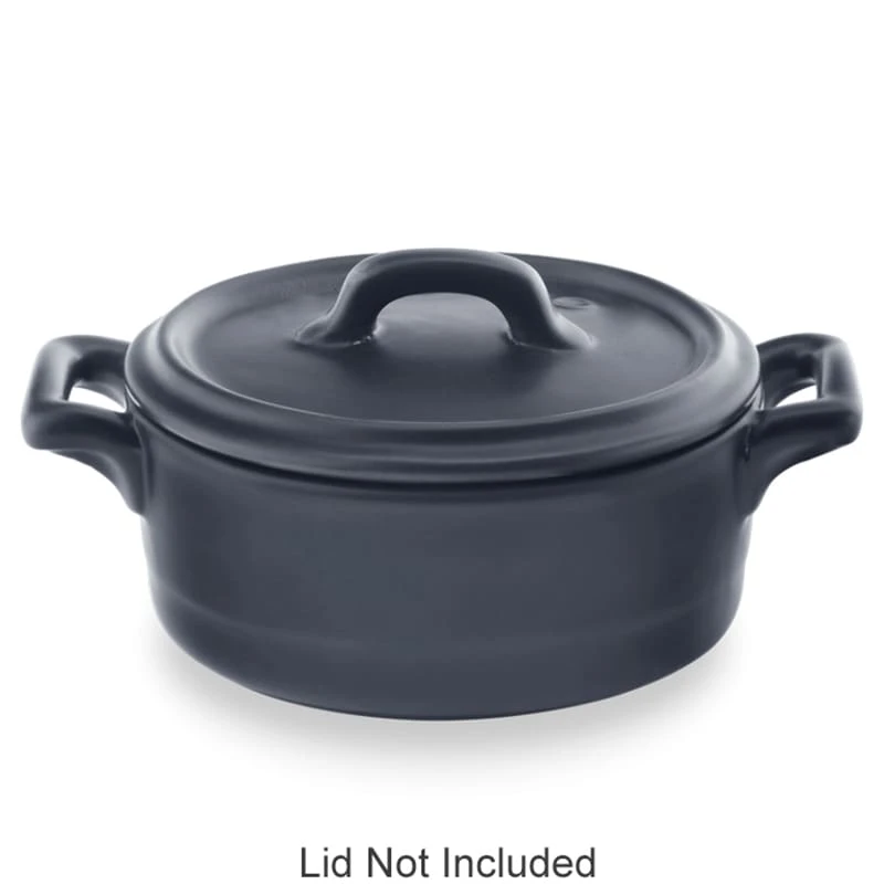 Bon Chef 1600004PBLACK 8-1/2 Ounce Cocotte Baker Base - 36 / CS 1 Bon Chef 1600004PBLACK 8-1/2 Ounce Cocotte Baker Base - 36 / CS