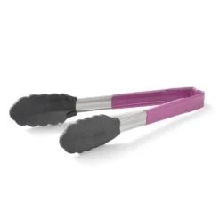 Vollrath 478091280 Purple S/S 9.5" Utility Tong With Nylon End