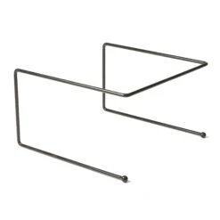 American Metalcraft RSB312 Black Rubber Coated Pizza Stand - 120 / CS