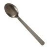 American Metalcraft BLHSP Black Hammered 13.75" Serving Spoon
