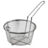 Browne Foodservice 79100 Nickel Plated Med Mesh 9-1/2" Fry Basket
