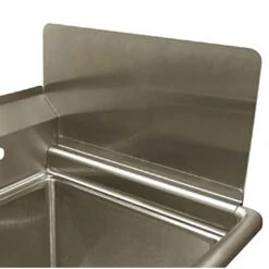 Advance Tabco K-700F-24-X S/S Removable Side Splash For FC & FE Sinks