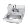 Krowne Metal HS-2L Wall-Mount 16"W Hand Sink With Faucet & Bracket