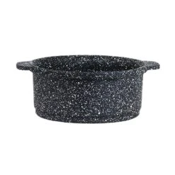 Folio 6976QU015 Black Granite 22 Ounce Round Crock - 2 / CS