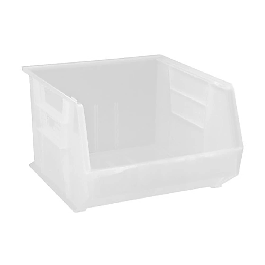 Quantum Storage Systems QUS270CL Clear 18" X 16-1/2" X 11" Stack Bin 1 Quantum Storage Systems QUS270CL Clear 18" X 16-1/2" X 11" Stack Bin