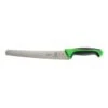 Mercer Culinary M23210GR Millennia Green Wavy Edge 10" Bread Knife