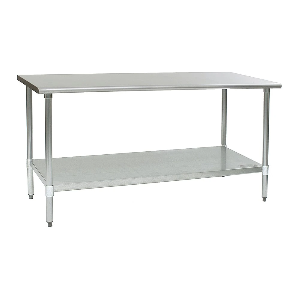 Eagle Foodservice Equip T3072B-1X Stainless Steel 72" X 30" Work Table 1 Eagle Foodservice Equip T3072B-1X Stainless Steel 72" X 30" Work Table