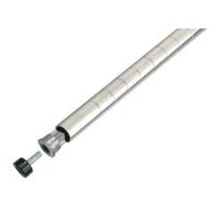 Winco VC-63P Chrome Plated 63" Shelf Post