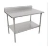 John Boos ST6R5-3048SSK-X 48 X 30 Work Table With S/S Top