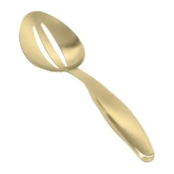 Front Of The House BUT037GOS23 Gold 10.25" Slotted Serving Spoon