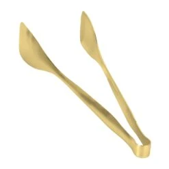Front Of The House BUT024GOS22 Gold 12" Serving Tong