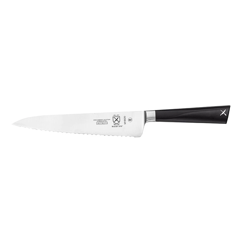 Mercer Culinary M19020 ZuM 6" Utility Knife With Wavy Edge 1 Mercer Culinary M19020 ZuM 6" Utility Knife With Wavy Edge