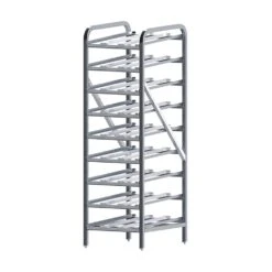Winco ALCR-9 9 Tier Can Storage Rack