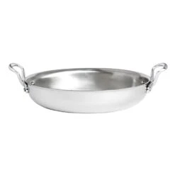 Steelite 5858JX54 S/S Mirror 3.5 Quart Round Induction Pan