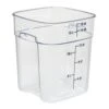 Cambro 18SFSPROCW135 FreshPro Clear 18 Quart Storage Container
