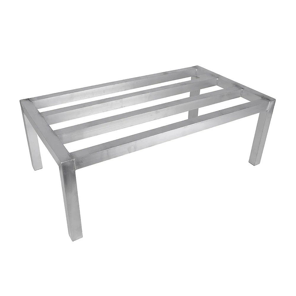John Boos ALJB602412 Aluminum 60 X 24 X 12 Dunnage Rack 1 John Boos ALJB602412 Aluminum 60 X 24 X 12 Dunnage Rack