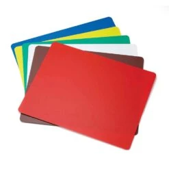 TableCraft FCB1824A Assorted Colors 18 X 24" Cutting Mat - 6 / PK