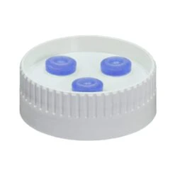 FIFO GBC3-300-6 Blue 3-Hole Large Bottle Cap For Sauce Gun - 6 / PK