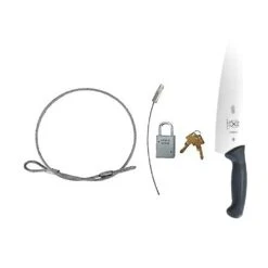 Mercer Culinary M422610BH30 10 In. Chef's Knife Kit With 30 In. Leash