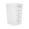Cambro 22SFSPROPP190 FreshPro Translucent 22 Quart Storage Container