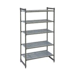 Cambro CBU244884V5580 1800Lb 5-Tier 24 X 48 X 84" Starter Unit