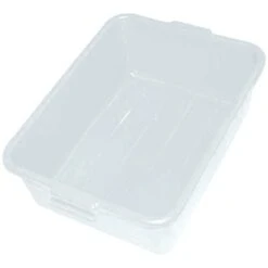 Prolon T1527C CLEAR 21 X 15-1/2 X 7 Polyethylene Food Storage Box