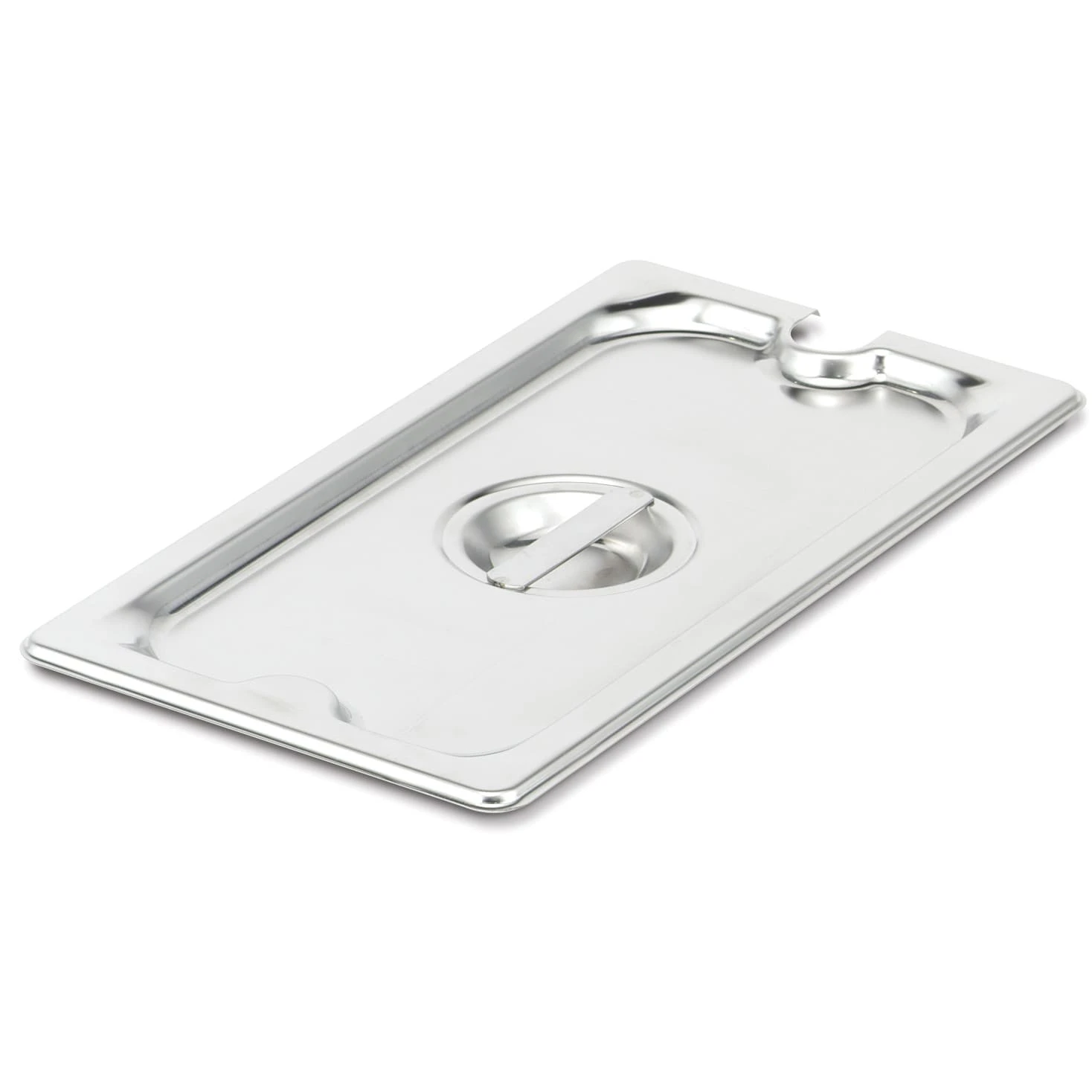 Vollrath® 94500 Super Pan V® S/S Half-Long Size Slotted Cover 1 Vollrath® 94500 Super Pan V® S/S Half-Long Size Slotted Cover