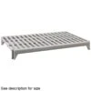Cambro CPSK1836V1480 Camshelving Gray 18" X 36" Vented Shelf Plate Kit