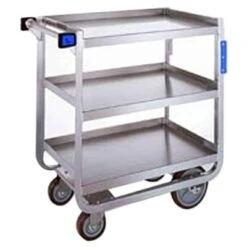 Lakeside® 722 S/S HD 700 Lb Capacity 18" X 27" 3-Shelf Cart