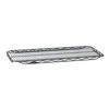 Metro 1836QBL QwikSLOT 18" X 36" Black Finish Wire Shelf