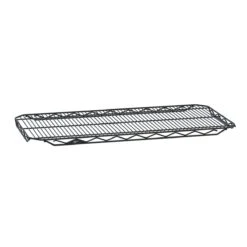 Metro 1836QBL QwikSLOT 18" X 36" Black Finish Wire Shelf