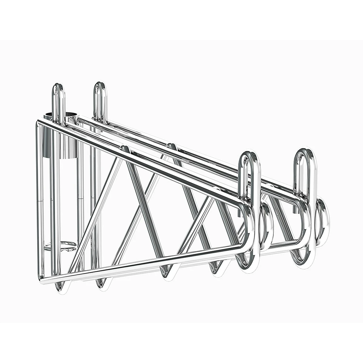 Metro 2WS21C Super Erecta Shelf Post Mount 21" Chrome Shelf Supports 1 Metro 2WS21C Super Erecta Shelf Post Mount 21" Chrome Shelf Supports