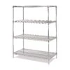 Metro EZ2436NC-4 Super Erecta 24" X 36" Chrome Convenience Pak Unit
