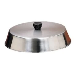 American Metalcraft BA740S S/S 7-1/2" Round Basting Cover W/ Knob